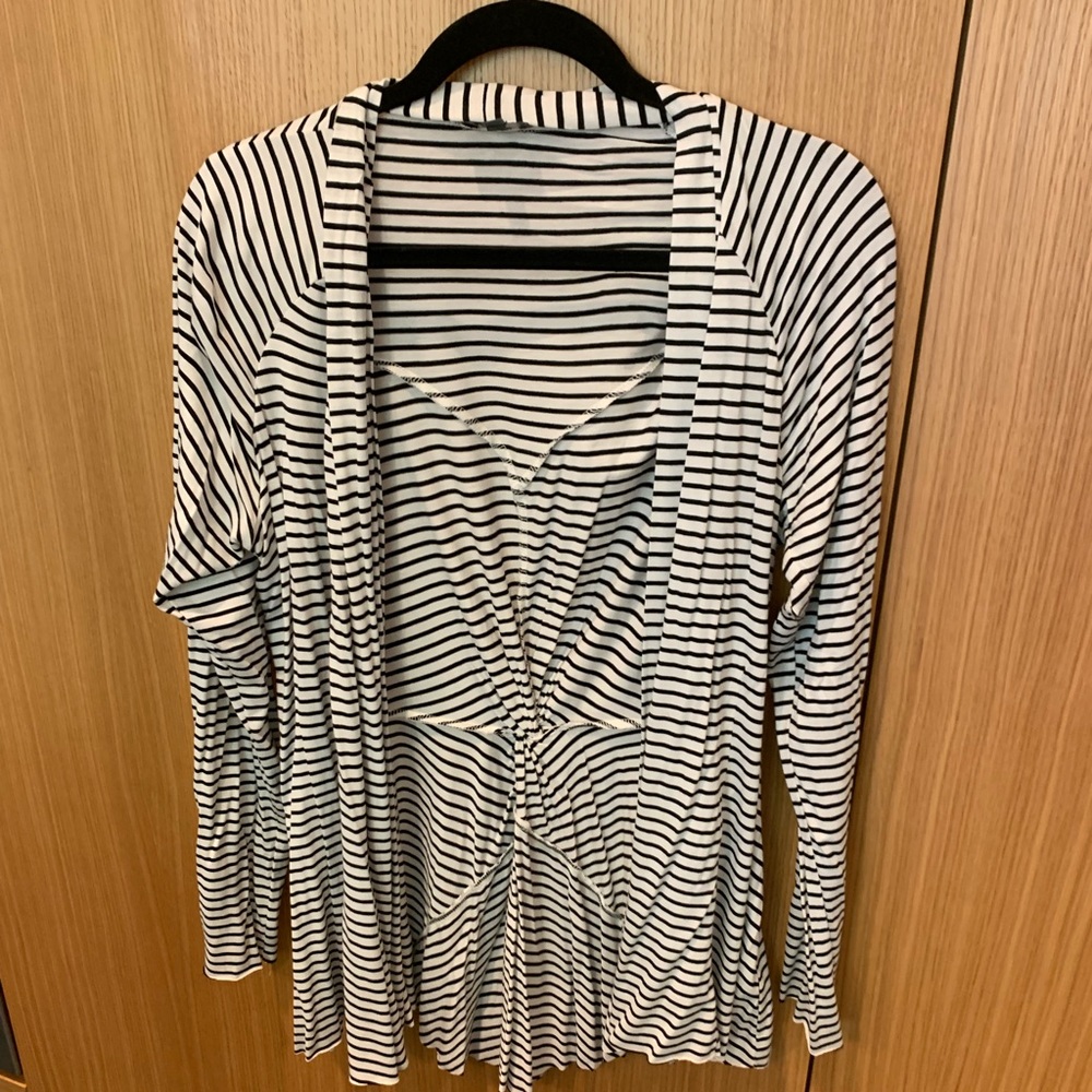 Long cotton cardigan